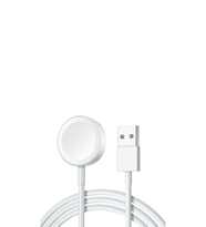 Qpen WC21 Apple Watch Uyumlu  Kablosuz Şarj Cihazı (Beyaz)