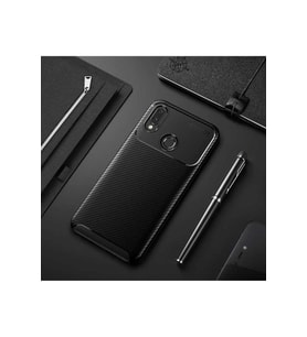 Huawei Honor Play Uyumlu Kılıf Zore Negro Silikon Kapak (Siyah)