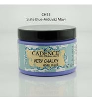 Cadence Very Chalky Home Decor Mobilya Boyası 150 ml. CH-15 ARDUVAZ MAVİ 