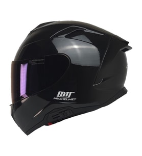 Motosiklet Kaskı Full Face Double Güneş Vizörlü ECE 22.06R Motor Kask Black