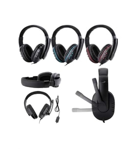 Mikrofonlu Gamer Kulaklık Oyuncu Kulaklığı Yüksek Ses Kaliteli Stereo Yumuşak Yastıklar