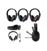 Mikrofonlu Gamer Kulaklık Oyuncu Kulaklığı Yüksek Ses Kaliteli Stereo Yumuşak Yastıklar