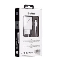 S-Link SL-EC40T 5V 2400MA Android Type C Şarj Kablosu Hızlı Şarj Adaptörü ve Data Kablosu