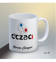 Kişiye Özel Eczacı Temalı Kupa Bardak