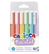 Carioca Pastel Renkler İşaretleme Kalemi 6 Renk