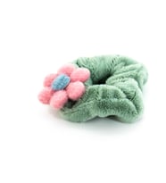 Biem Papatya Peluş Simit Toka Yeşil