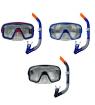 Maske Şnorkel Safari Dalış Seti Tepered Cam - 2186A/113CSB - 1 ADET