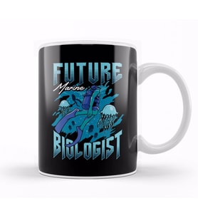 Future Marine Biologist Biology Student Kupa Bardak Porselen