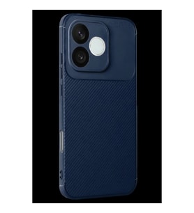 Huawei Honor 600 Lite Auto Focus Karbon Kapak - Lacivert