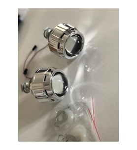 2'li Universal Bi Xenon Far Içi Uzun Kısa Etkili Mercek