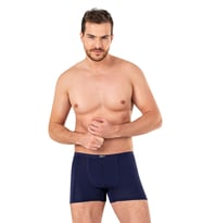 Erkek Pamuklu Modal Boxer  Lacivert K11897