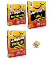 Ünlüler Karması LGS 2027 Matematik Türkçe ve Paragraf 3lü Set Sempatik Soru Bankası + Telefon Standı