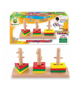054Kr Karsan Ahşap Akıllı Şekiller