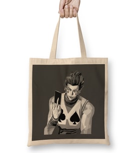 Hisoka Hunterxhunter Bez Çanta Uzun Saplı