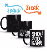 Shotokan Karate Sihirli Kupa Bardak Porselen