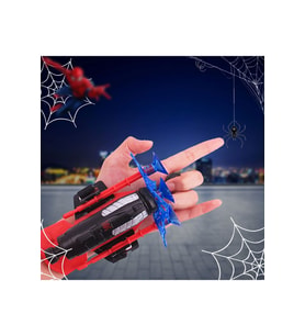 Ağ Atan Spiderman Bileklik Vantuz Fırlatan Ok Atan Örümcek Adam Oyuncak Fırlatıcı Seti