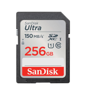 Sandisk Ultra 256GB 150mb/s SDXC Hafıza Kartı - Distribütör Garantili