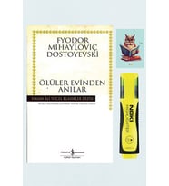 Ölüler Evinden Anılar - Dostoyevski - 9789944884044 - Sarı Fosforlu Kalem - Not Defterli Seti (Renksiz)