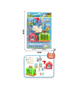 Mini Pet Home Deluxe Evcil Hayvan Oyun Seti