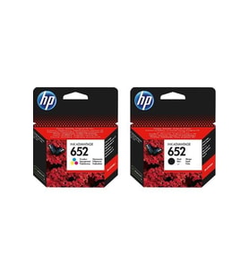 652 F6v24a / F6v25a Orjinal Siyah Ve Renkli Avantaj Paket Kartuş / Deskjet Ink Advantage 3835