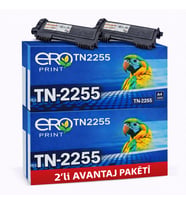 Brother TN-2255 Muadil Toner - 2'li Avantaj Paket