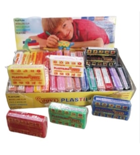 Oyun Hamuru Plastilina Kurumayan 6 Adet 50 Gr 1 Paket