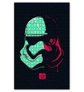 Cakapuzzle Star Wars 7 Puzzle Yapboz MDF (Ahşap) (120 Parça)