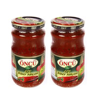 Oncu Acı Biber Salcası 360 gr Cam x 2 Adet