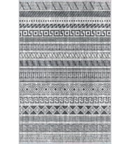 Eliana Home Baskılı, Yıkanabilir Kaymaz Taban Salon Halısı LNA1363-HT929 100x150 cm (Gri)