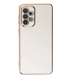 Durukar® Samsung Galaxy A73 5G Kılıf Volet Silikon - Beyaz