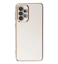 Durukar® Samsung Galaxy A73 5G Kılıf Volet Silikon - Beyaz