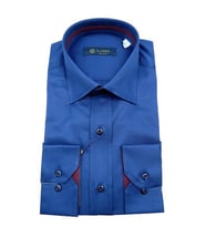 Erkek Slim Fit Gömlek 8005 008005 (İndigo)