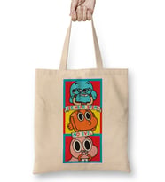 Gumball Darwin Anais No Evil 02 Bez Çanta Uzun Saplı