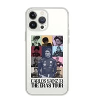 Iphone 12 PRO Uyumlu Carlos Sainz Tasarımlı Şeffaf Telefon Kılıfı