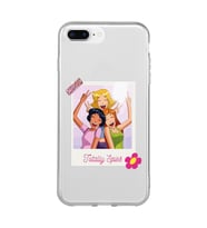 Iphone 7 Plus ve 8 Plus Uyumlu Totally Spies Tasarımlı Şeffaf Telefon Kılıfı