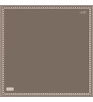 La Boutique Tivil Saf İpek Eşarp 237306-49099 Kahverengi Karışık Desen