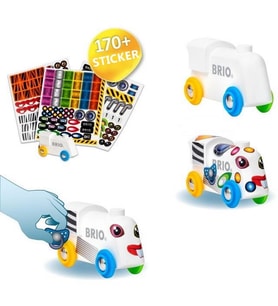 Sticker Yapıştırmalı Tren 33979