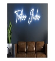 Tattoo Studio Yazılı Neon Tabela