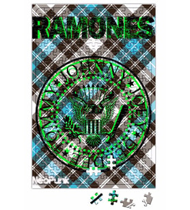Ramones Verde by NeoPunk Puzzle 240 Parça Yapboz