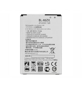 LG K8 ile Uyumlu İthal Pil BL46ZH