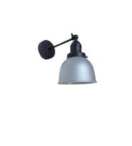 Dylight Retro Metal Dekoratif Rustik Gri Mafsallı Duvar Aplik