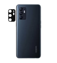Oppo Reno 6 4G Uyumlu Zore 3D Kamera Camı (Siyah)