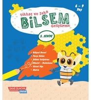BİLSEM DİKKAT VE ZEKA GELİŞTİRME 3. SEVİYE 6-9 YAŞ - DAHİ OLACAK ÇOCUK