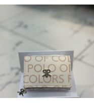 Polo Of Colors Kadın El Çantası ve Cüzdan Kombini (Krem)