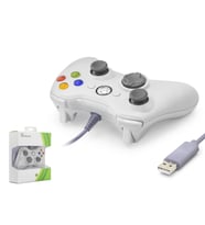 Gamepad Pc Xbox 360 Uyumlu Kablolu - Beyaz ND506W