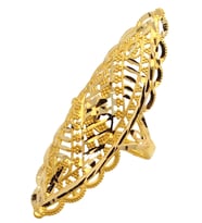Cigold Taşsız Mekik Yüzük 22 Ayar Altın 6.19 Gr OA-C11901027824 (SARI-TABA)