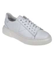 Pullman Hakiki Deri Erkek Spor Ayakkabı Sneaker PLM-111 BEYAZ