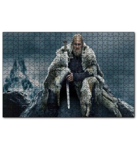 Cakapuzzle Viking Alexander Ludwig  Puzzle Yapboz MDF (Ahşap) (120 Parça)