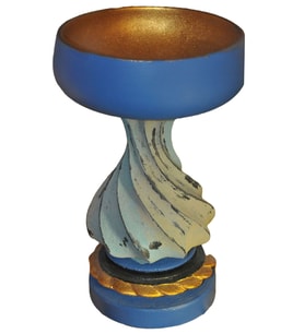 AHŞAP ESKİTME SUNUMLUK, 25 cm, El Boyaması Biblo, Dekoratif El Sanatları, ev&ofis&bahçe dekorasyonu