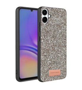 Onegif Samsung Galaxy A07 4G Bright Simli Kapak - Gümüş